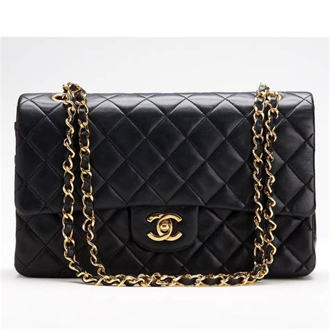 chanel classic flap side view|authentic Chanel classic flap bag.